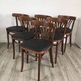 Set of 6 chairs bistro