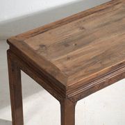 Table, banc ancien en bois de pin – Chine, circa 1900