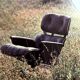 FRAMED POSTER EAMES HERMAN MILLER LOUNGE CHAIR 670