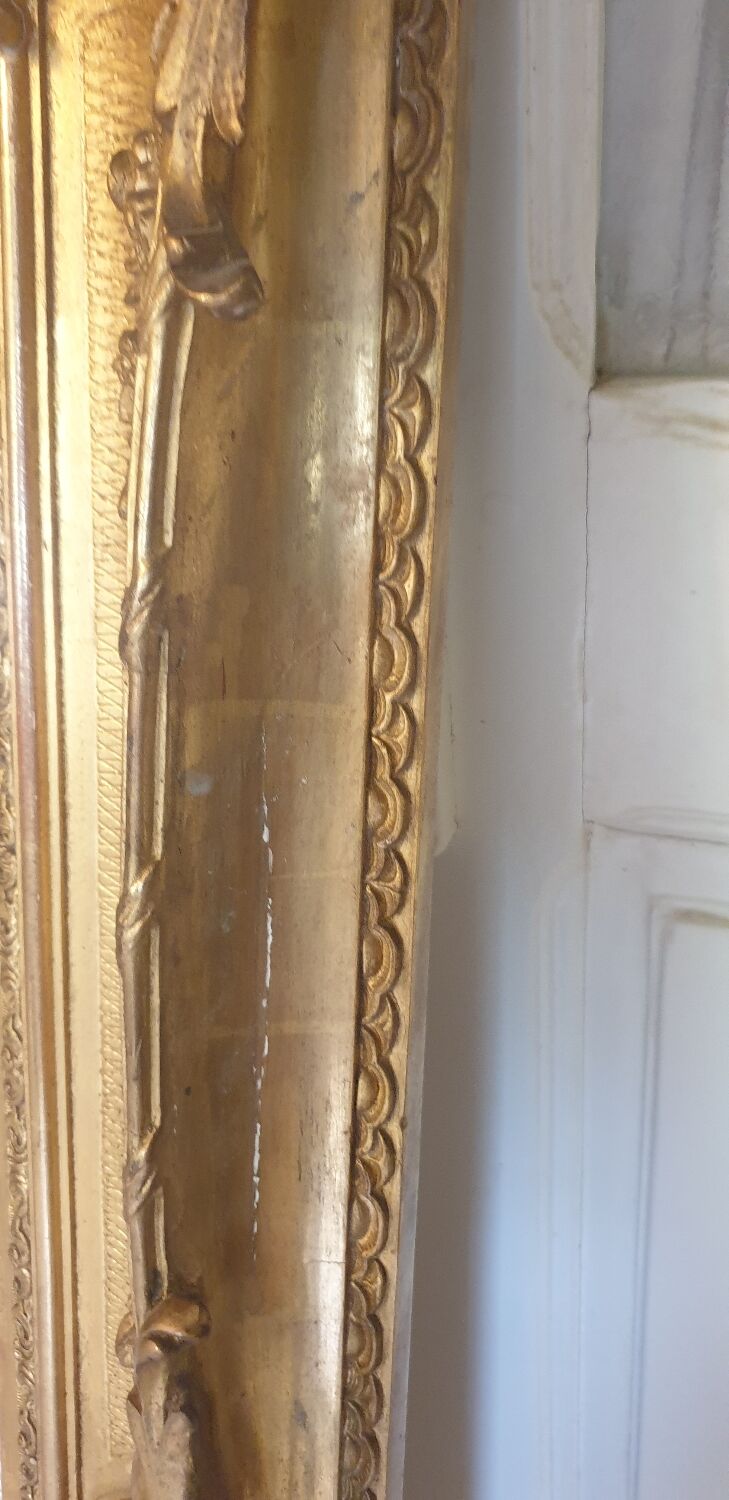 Golden mirror 116 x 97