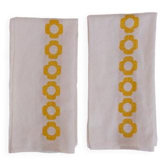 Serviettes de table vintage