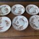 Series of 6 flat plates POP UP CHRISTMAS 2022