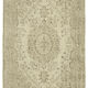 Handmade one-of-a-kind oriental beige carpet 170 cm x 293 cm