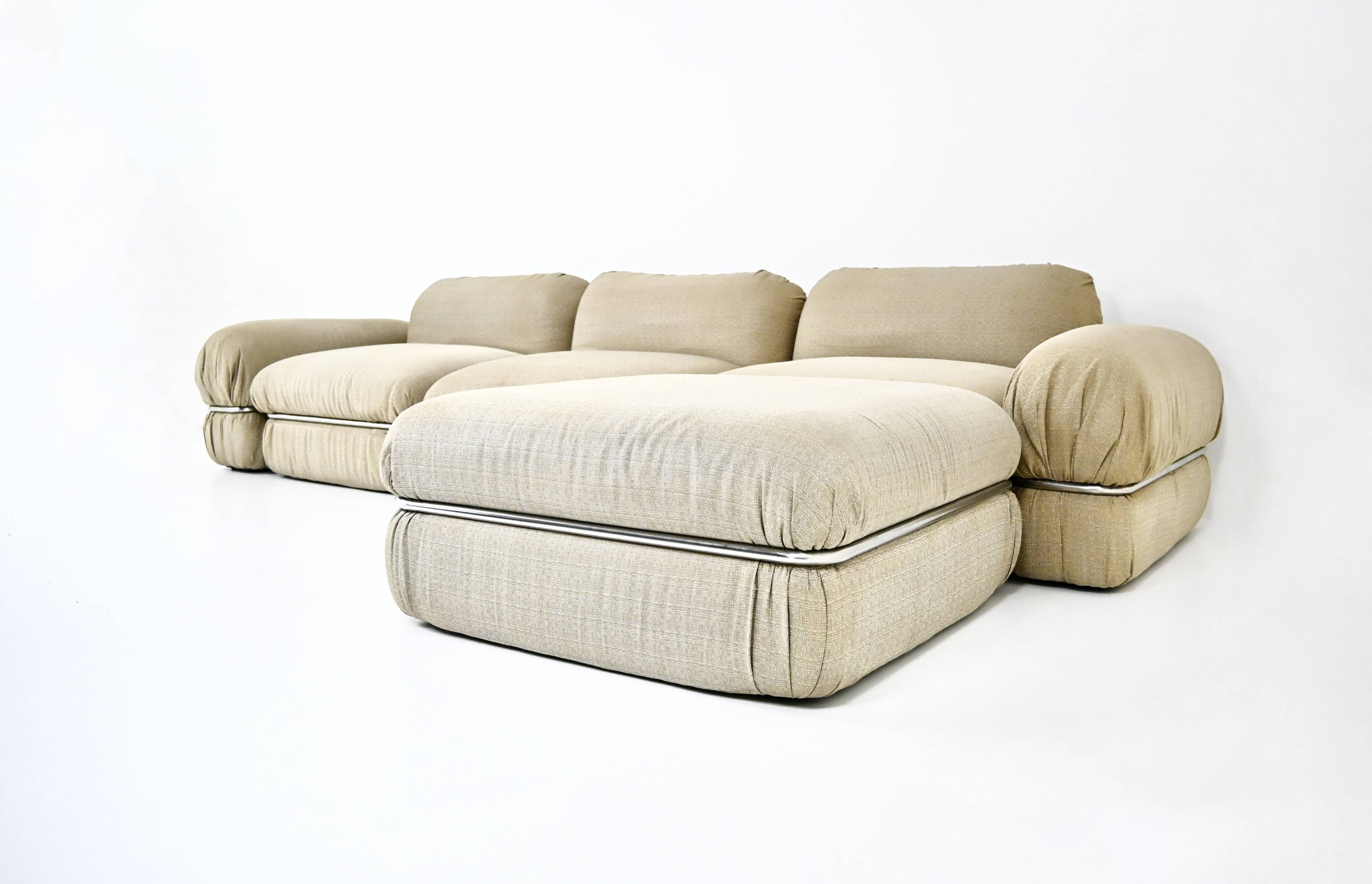 Modular sofa by Rodolfo Bonetto for Tecnosalotto, 1960s
