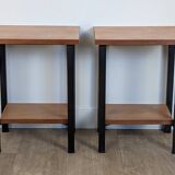 Pair of 1960s bedside tables/end tables