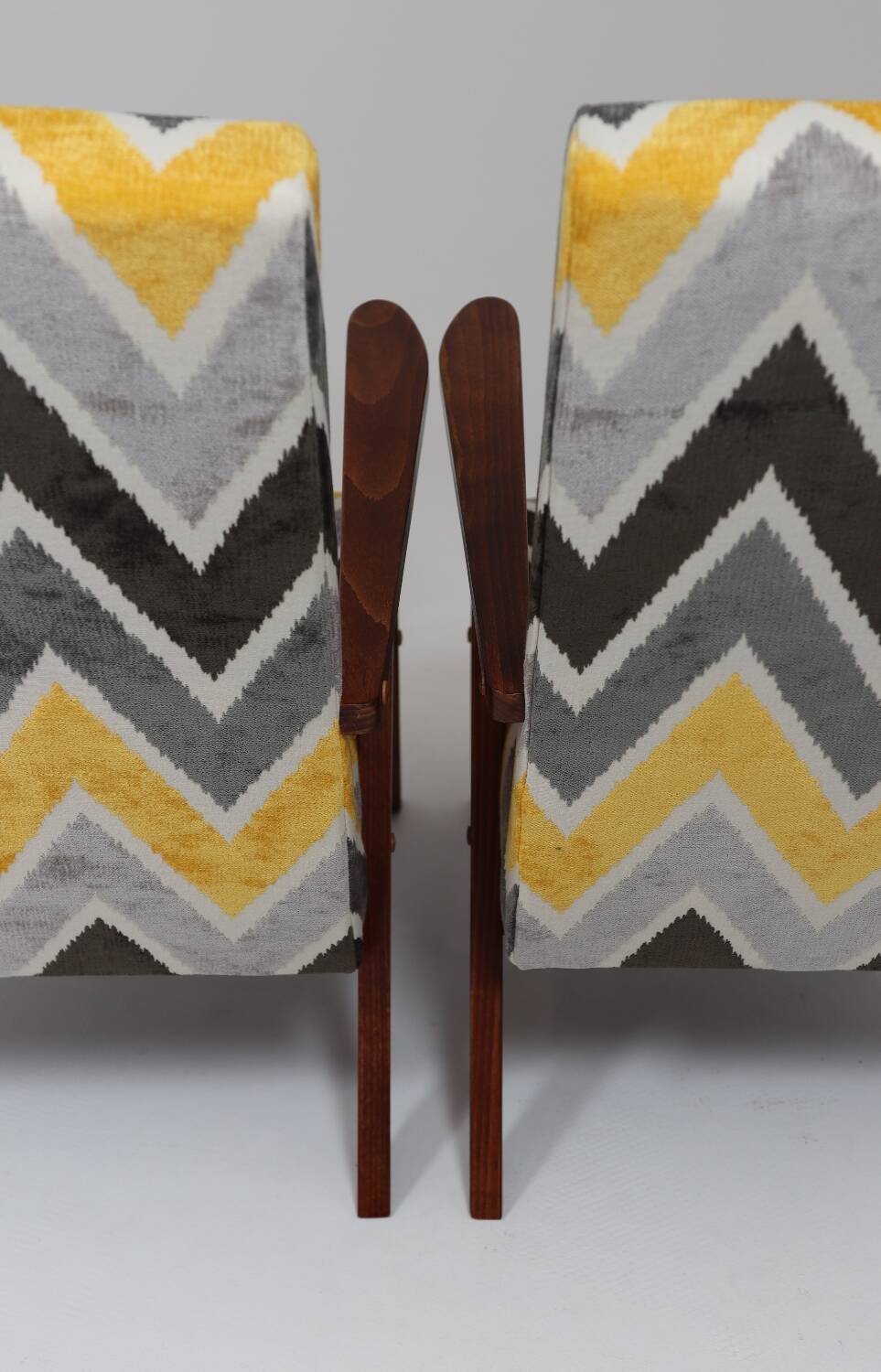 Vintage ethnic chic armchair modern design