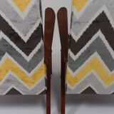 Vintage ethnic chic armchair modern design