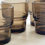 Old smoked glasses.