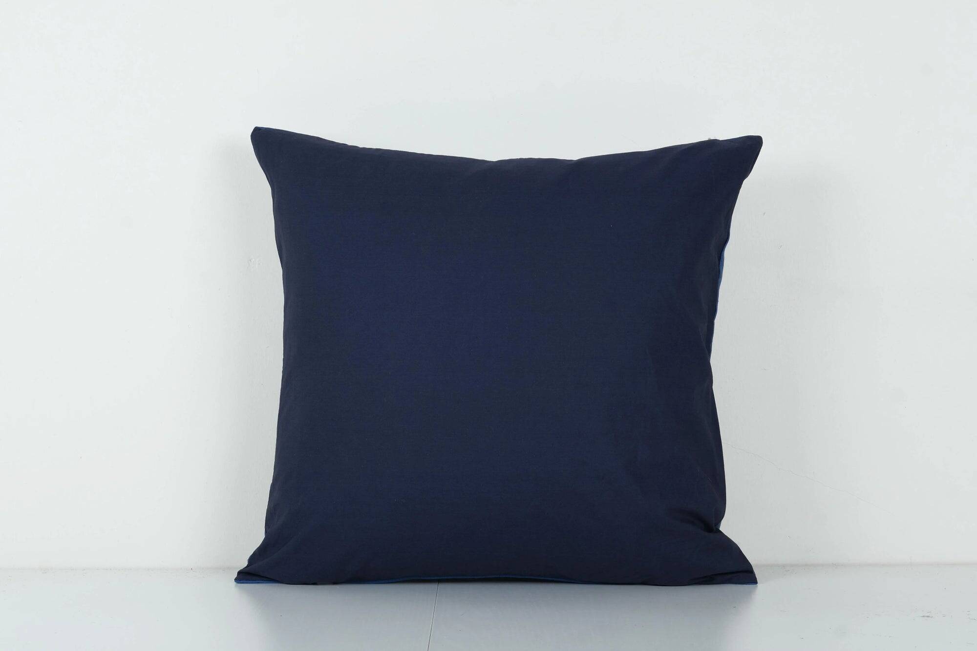 Vintage embroidered cushion cover 51x51 cm