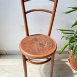 Fischel bistro chair engraved 1920