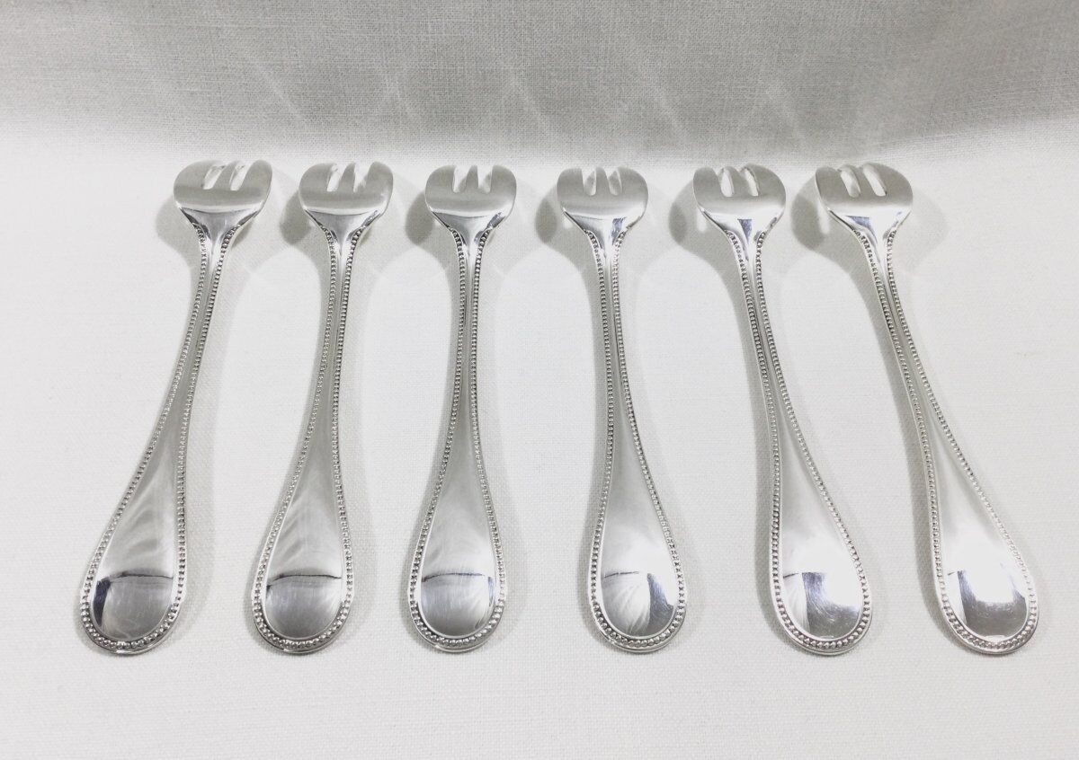 Pearl oyster forks, Christofle