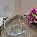 Glass wine carafe