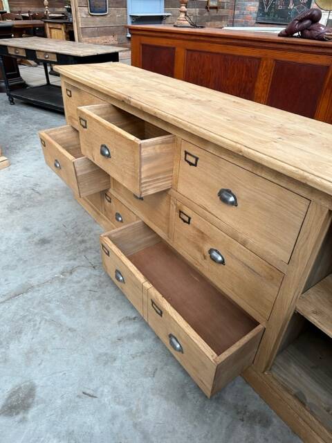 Solid oak professional furniture