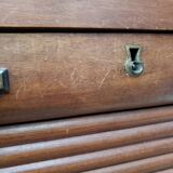 Art Deco period double curtain filing cabinet