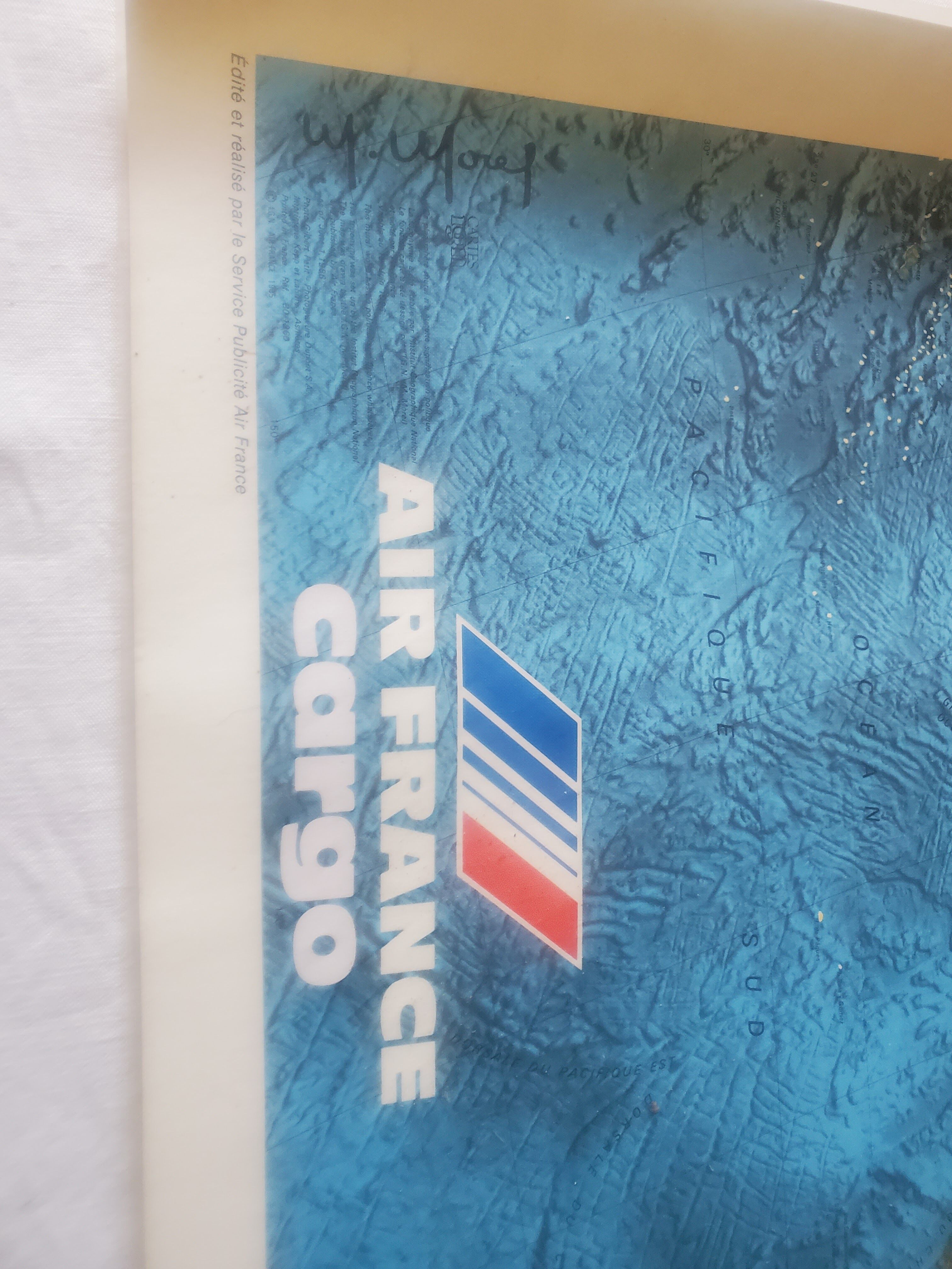 Air France Morel Map