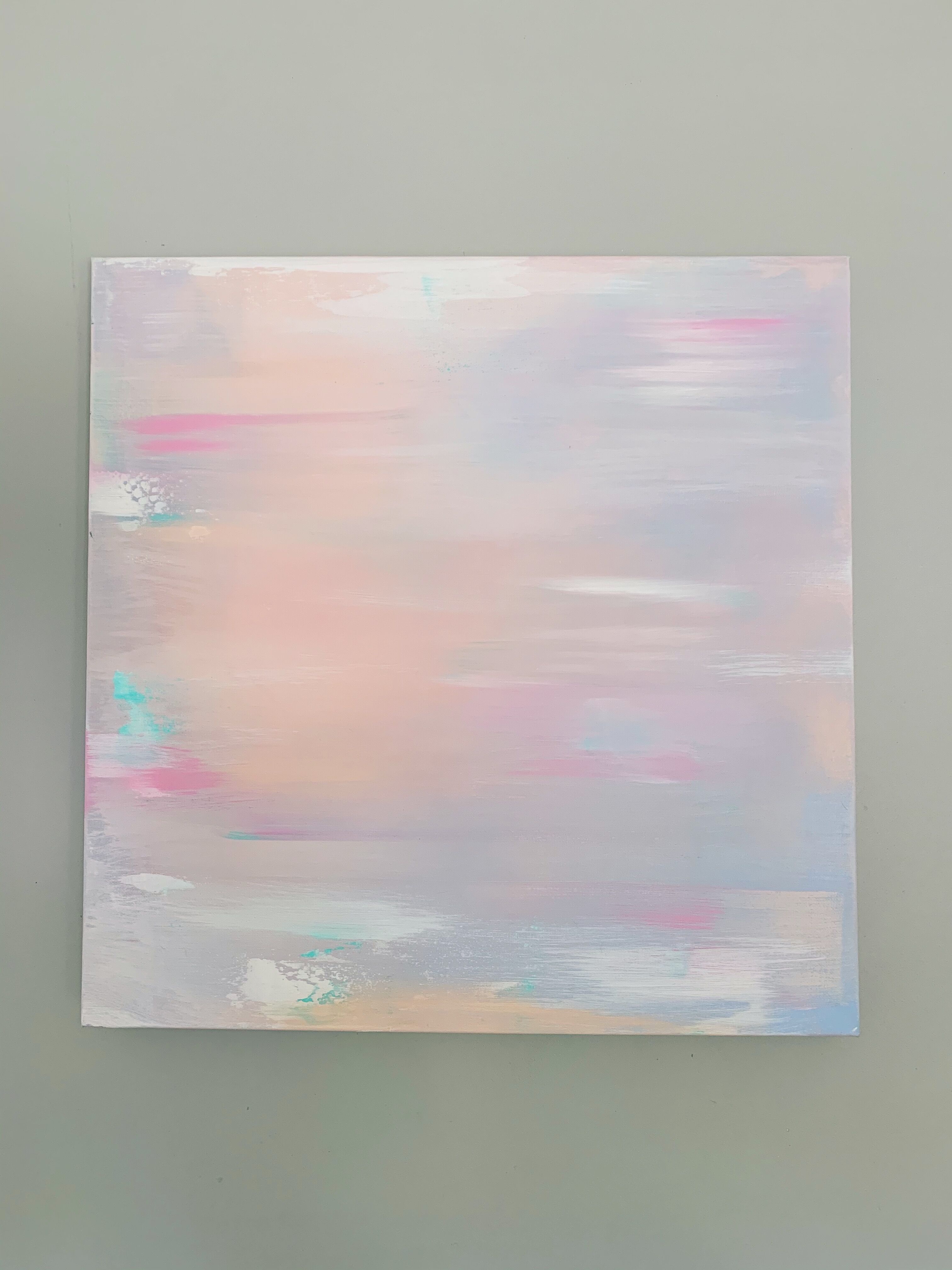 Modern abstract art canvas, Modern Love