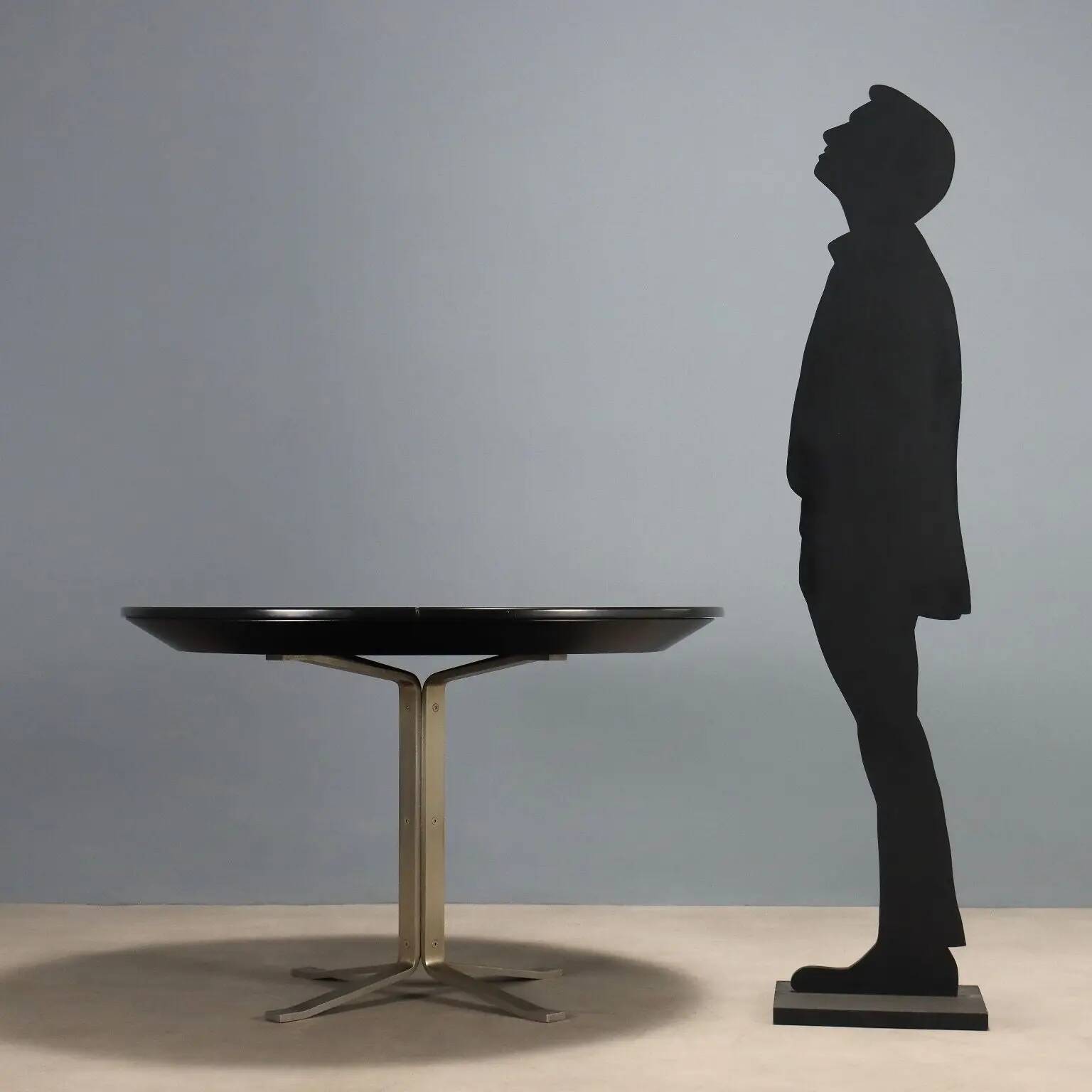 Formanova table vintage design G. Moscatelli in wood, Italy, 1970s