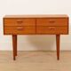 Commode vintage | Kai Kristiansen | Design danois | Teck | Moderne du milieu du siècle