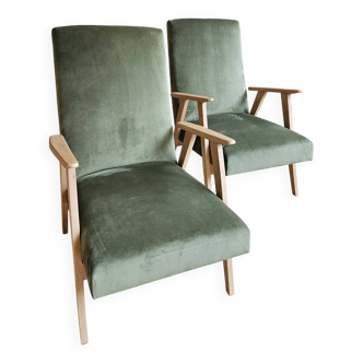 Vintage Scandinavian armchairs