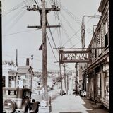 Photographie d’art W.Evans – Scène de rue à Mount Pleasant, Pennsylvanie