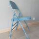 Vintage metal folding chair