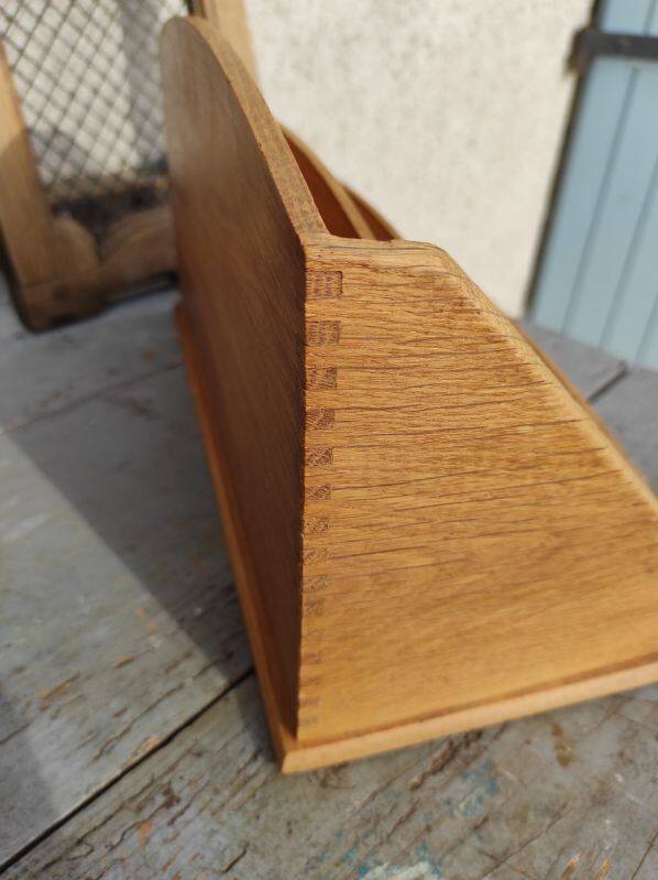 Wooden letter sorter mail box