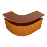 Cabinet de bar italien du milieu du siècle attribué à Carlo Hauner et Martin Eisler, Italie années 1960.