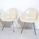 4 DAX Eames armchairs from the 60's Herman Miller mobilier international