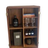 1950s handcrafted cabinet - Solid mahogany wood - Unique piece