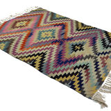 Anatolian handmade kilim rug 240 cm x 169 cm