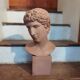 Antique terracotta bust