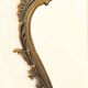Bronze mirror 50 years old Louis XV Style