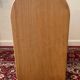 Vintage magazine rack in blond wood