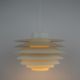 Danish vintage pendant lamp Verona by Svend Middelboe, Nordisk Solar, 1962