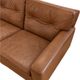 Vintage Scandinavian Peem Oy mid-century 3 person sofa in cognac leather 1960s