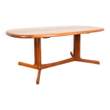 Table basse en teck danoise du milieu du siècle par Dyrlund, années 1970