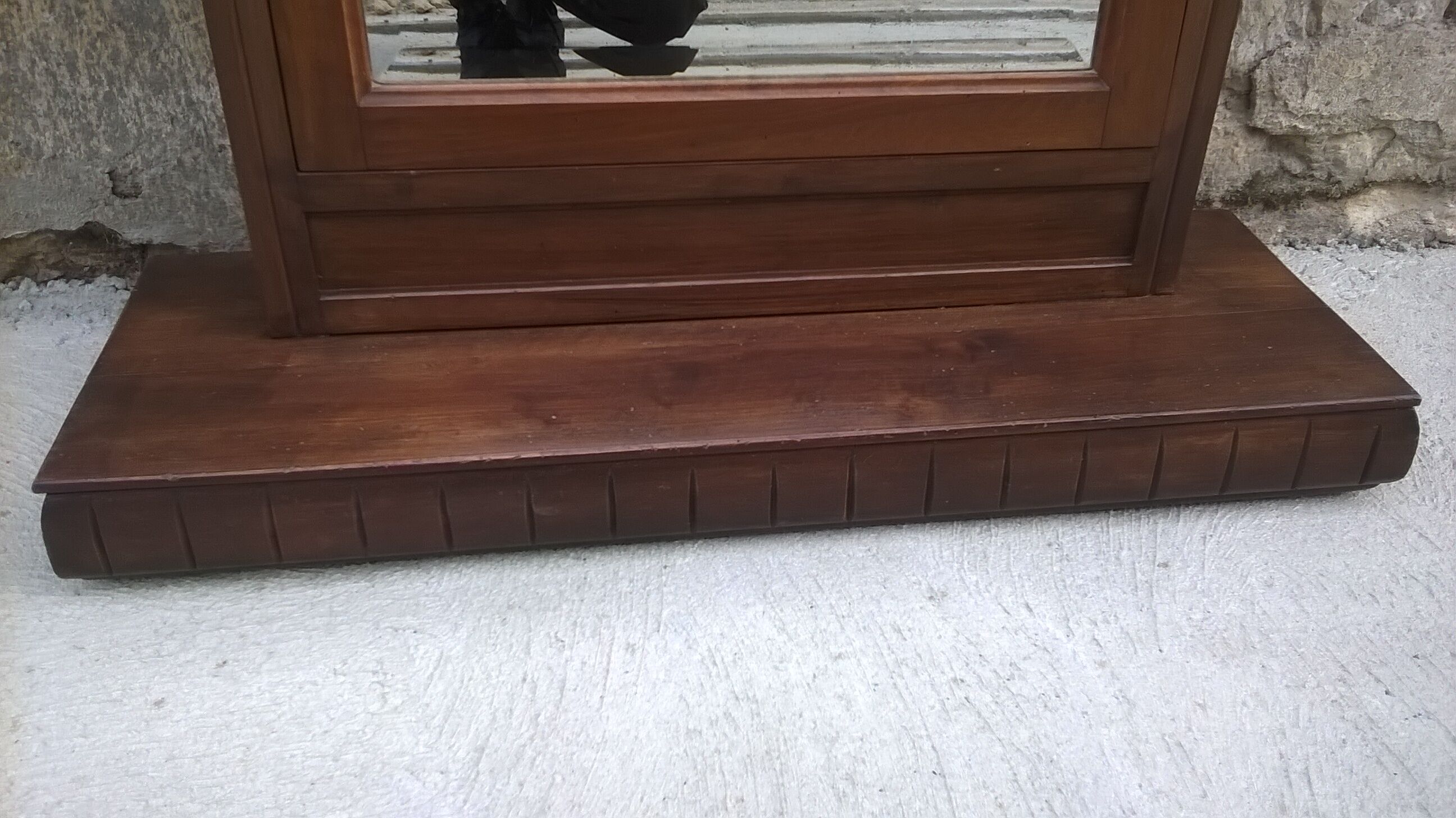 Art deco spyched mirror 96x184cm