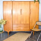 Scandinavian cabinet teak