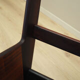 Fauteuil de bureau en cuir, design danois, années 1970, production: Danemark