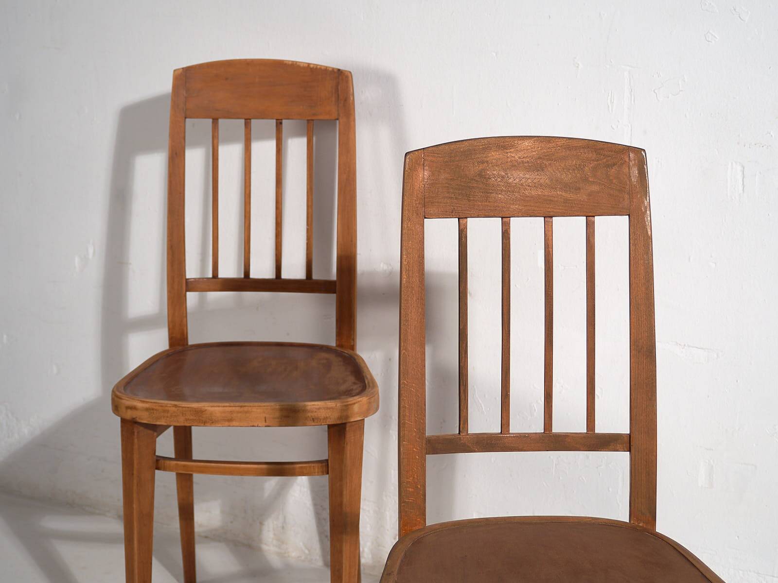 Antique Thonet chairs (c.1920). 2-piece set #2