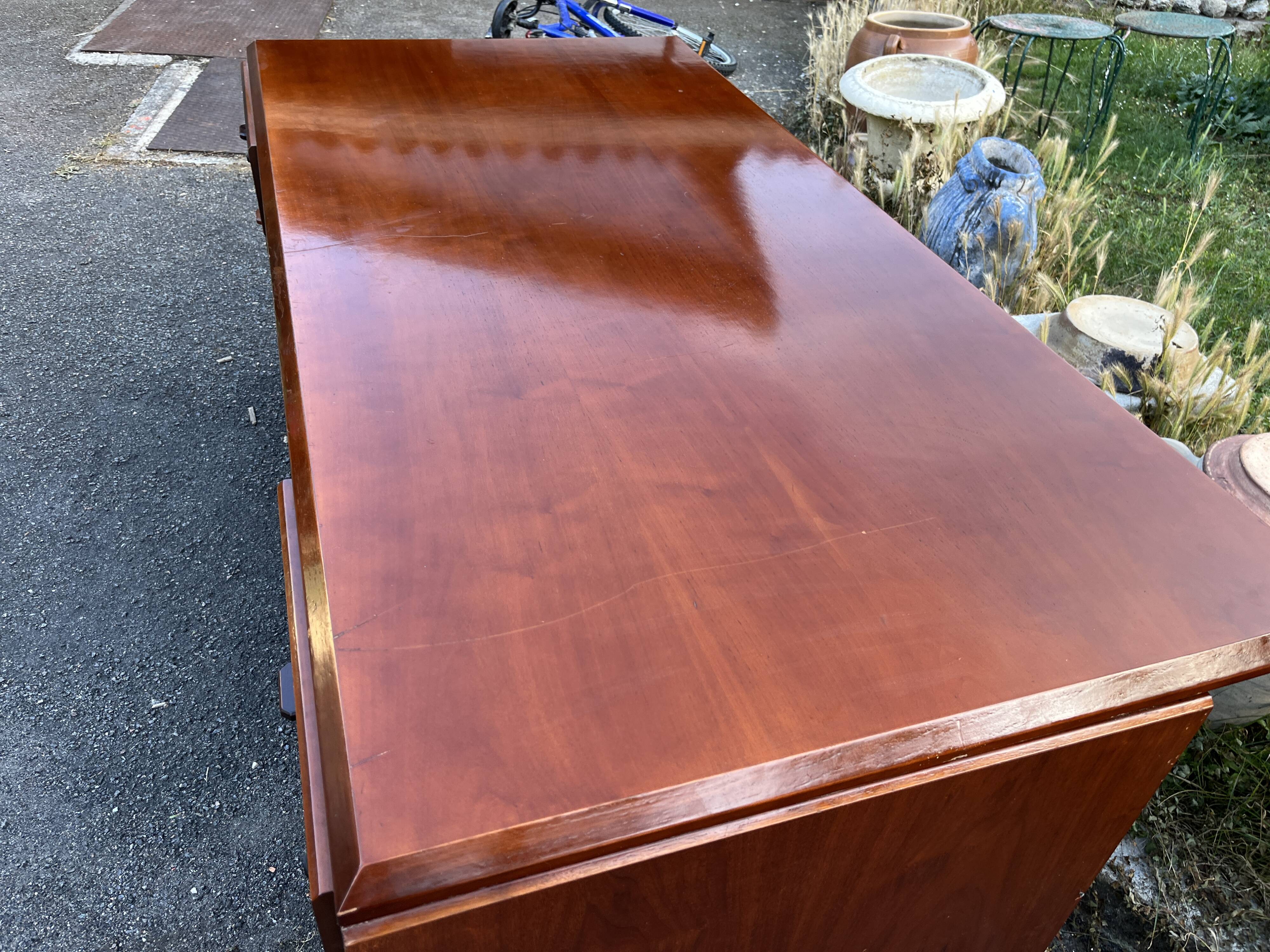 Large Vintage Modernist Desk – 1950s/1970s