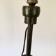 Brutalist wrought iron lamp base