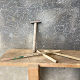 Old wooden workbench for children