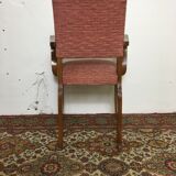 Armchair bridge mustache art deco