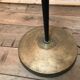 Floor lamp in black lacquered metal, 50s.