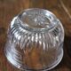 Bowl glass chiseled glass diversion