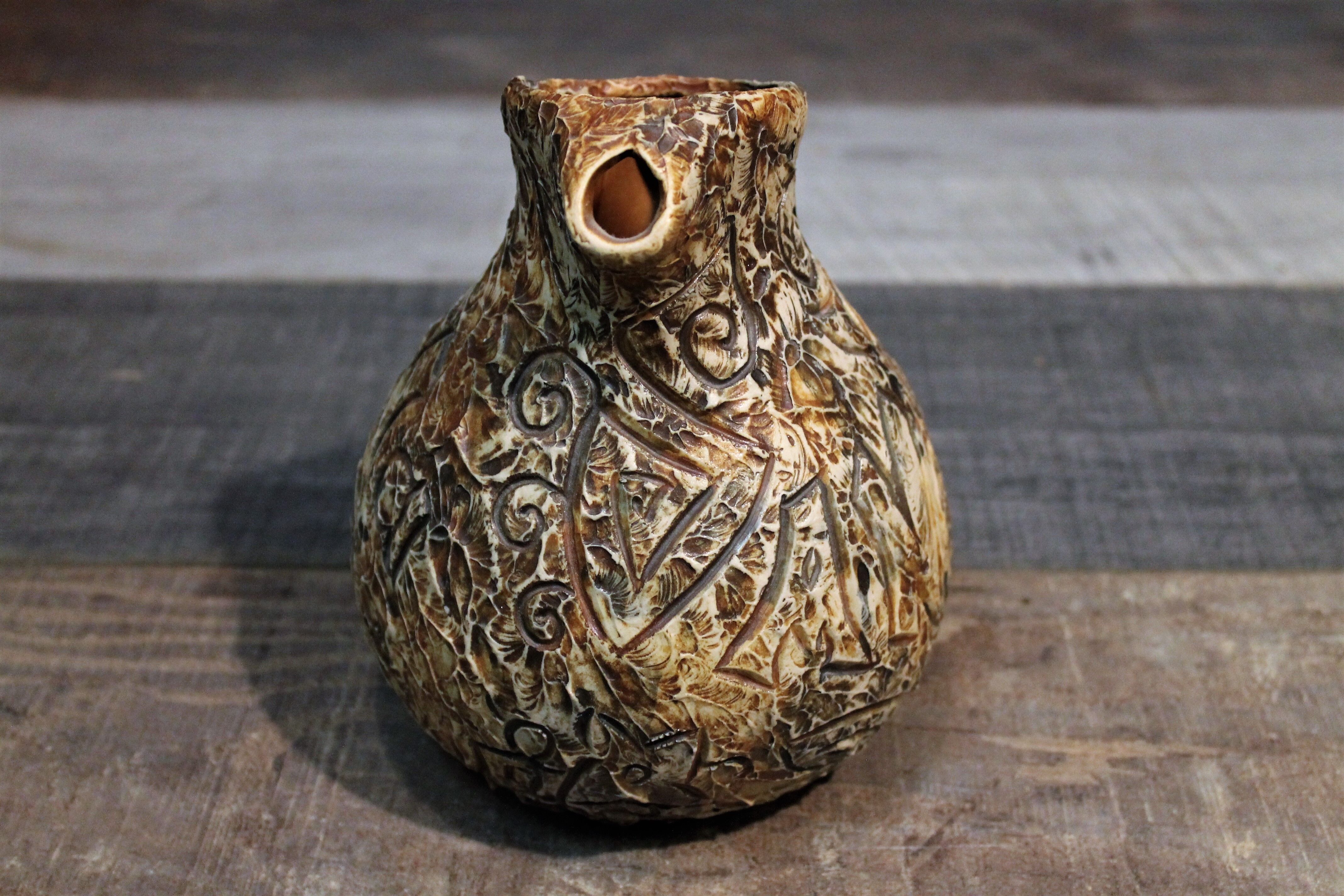 Decanter & ceramic glasses Basque Arroka 1950