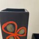 Duo of vintage ceramic vases