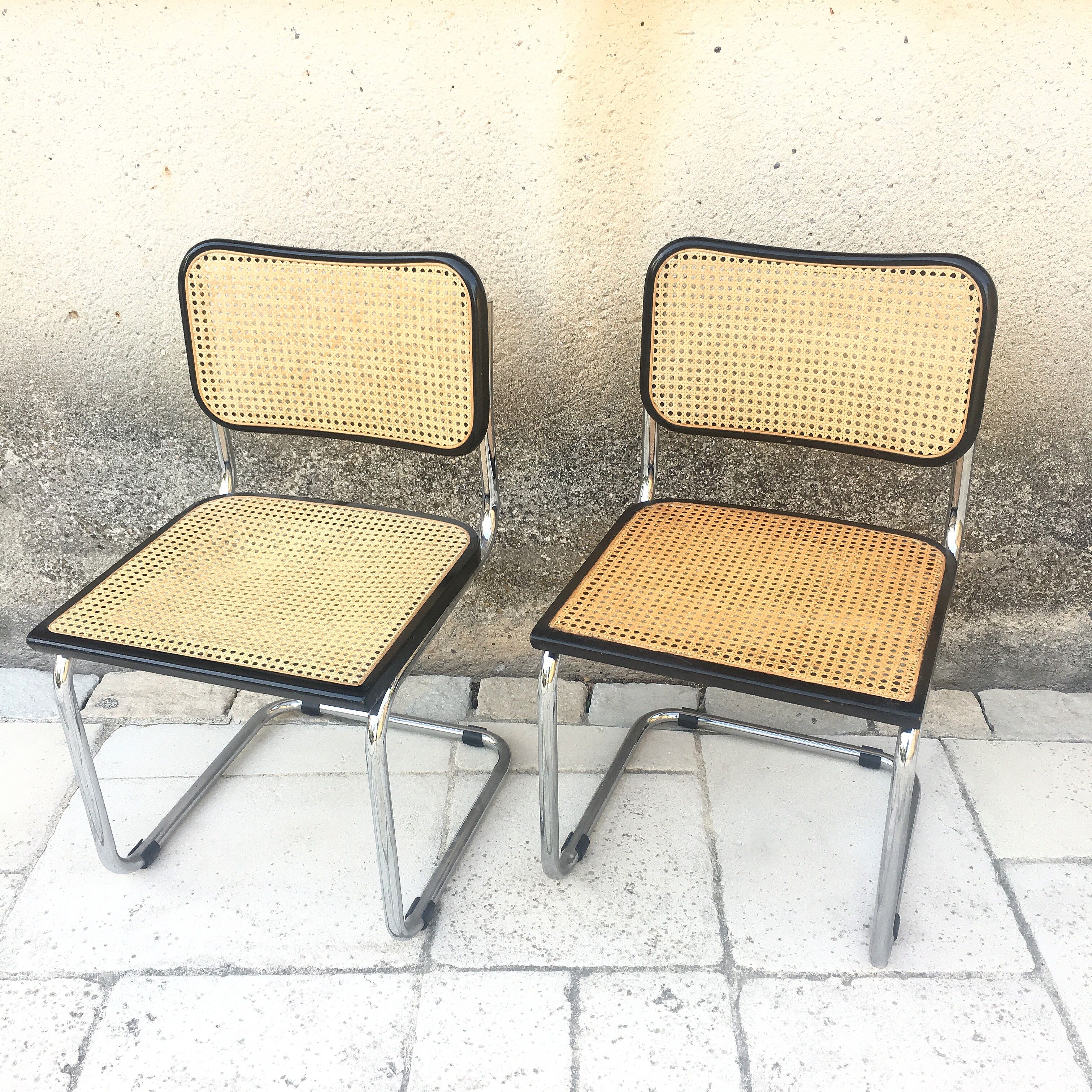 B32 Marcel Breuer Cesca chairs