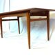 Teak stained oak living room table